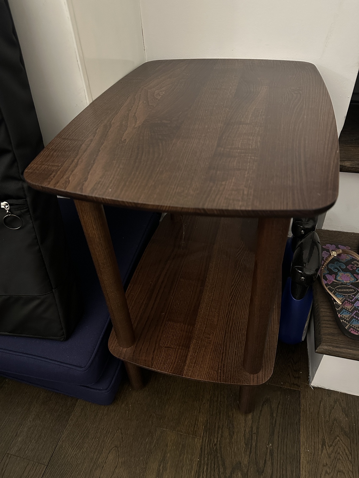 Burrow Serif side table (Walnut) - photo 4