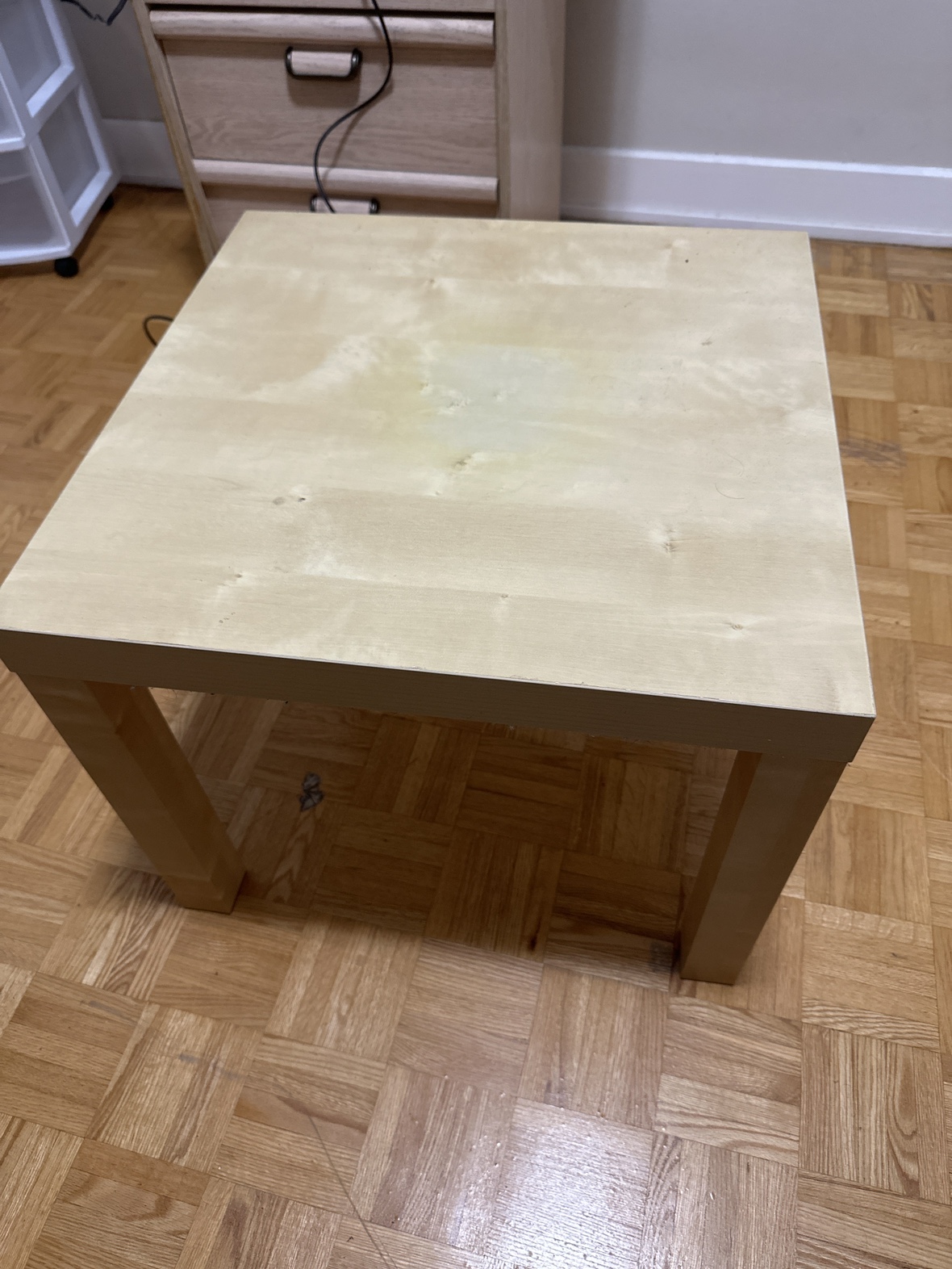 Wooden foldable table for sale.