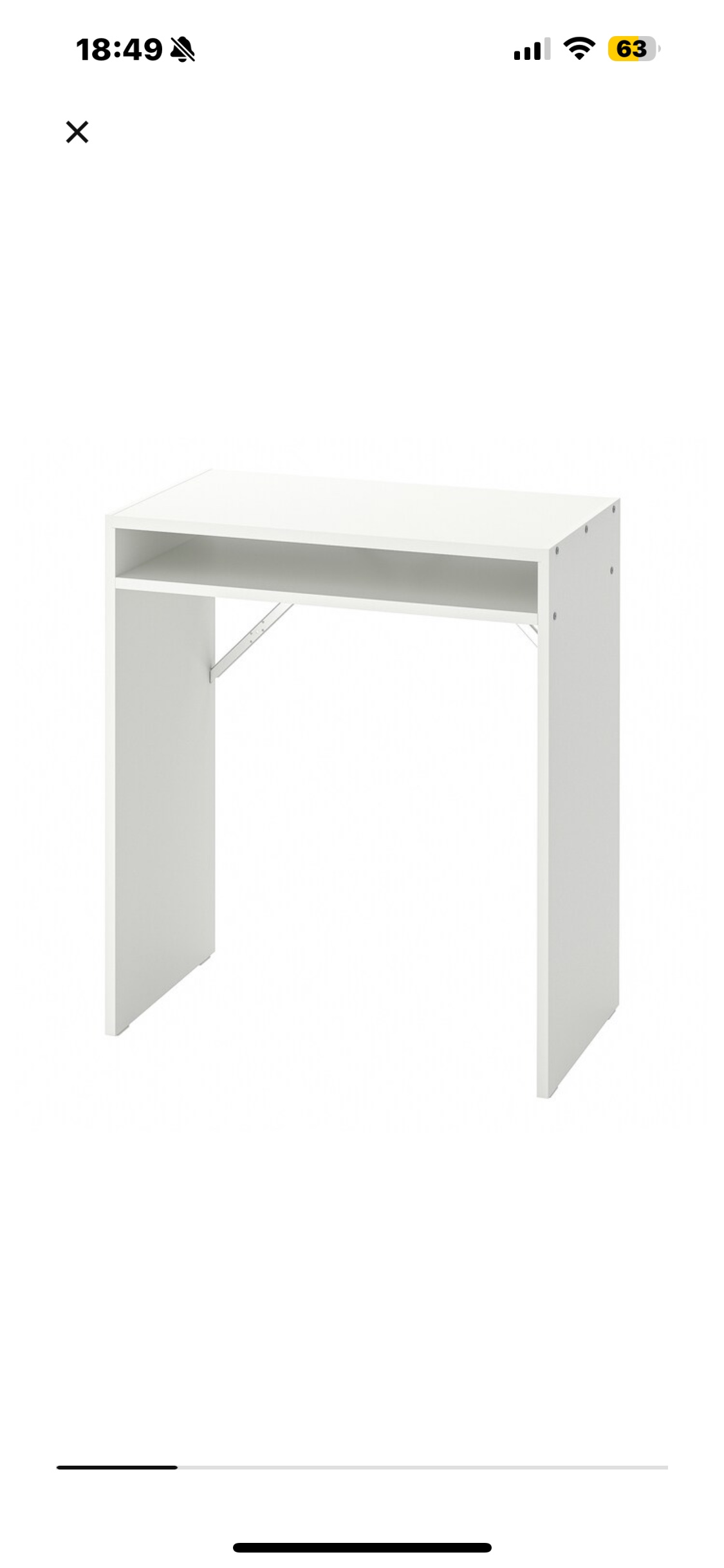 Moving sale: White desk