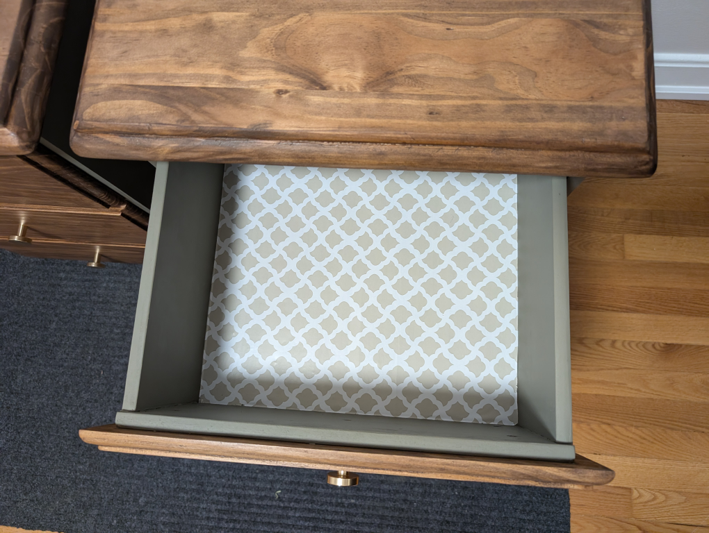 Refinished Solid Wood nightstands - photo 3