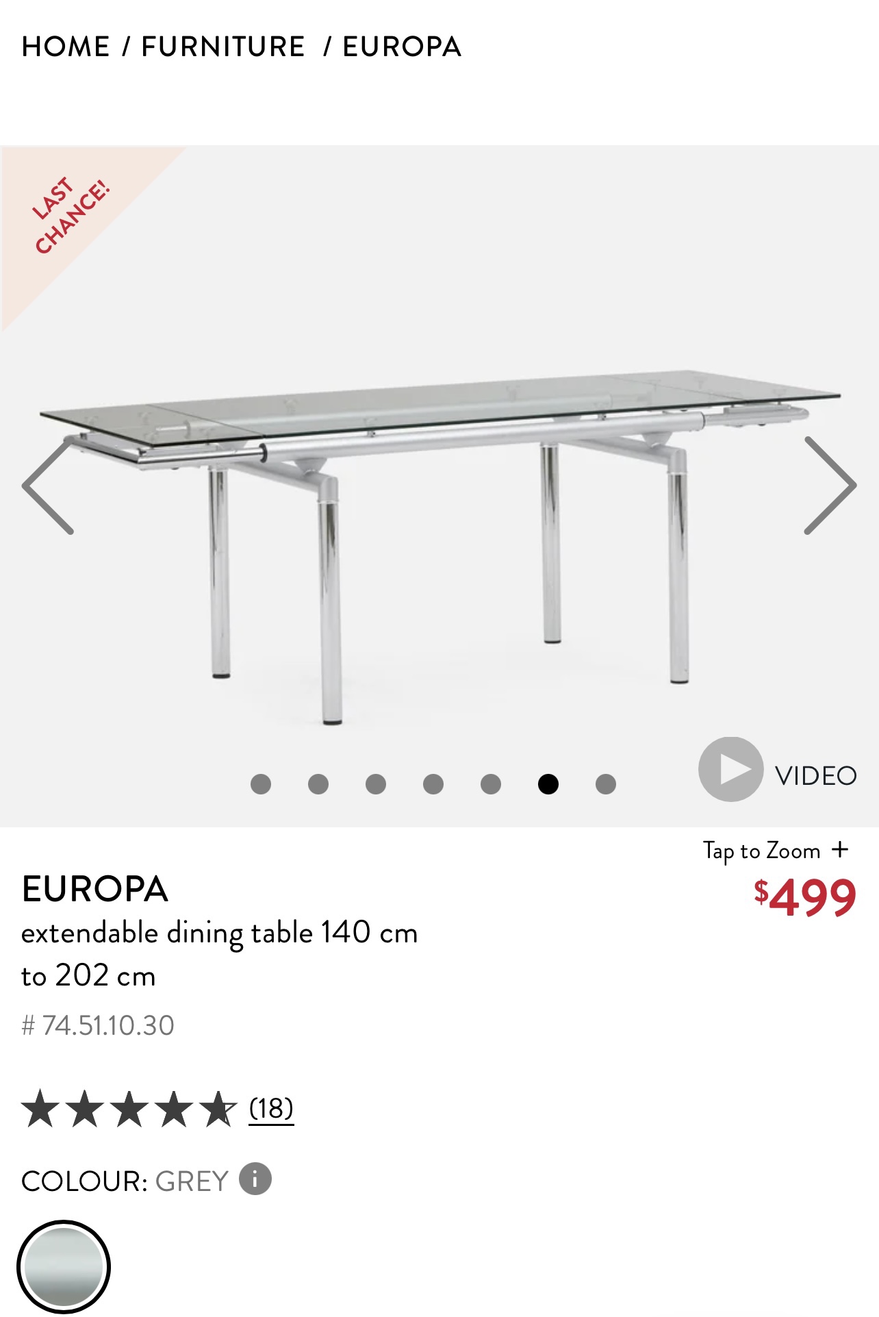 Extendable dining table - photo 3