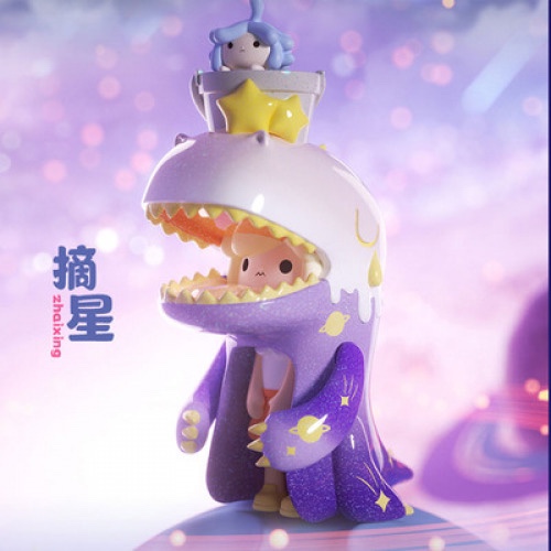 Dinosaur girl dream series blind box thumbnail