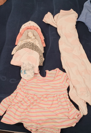 Baby Hats, dress and onsies
