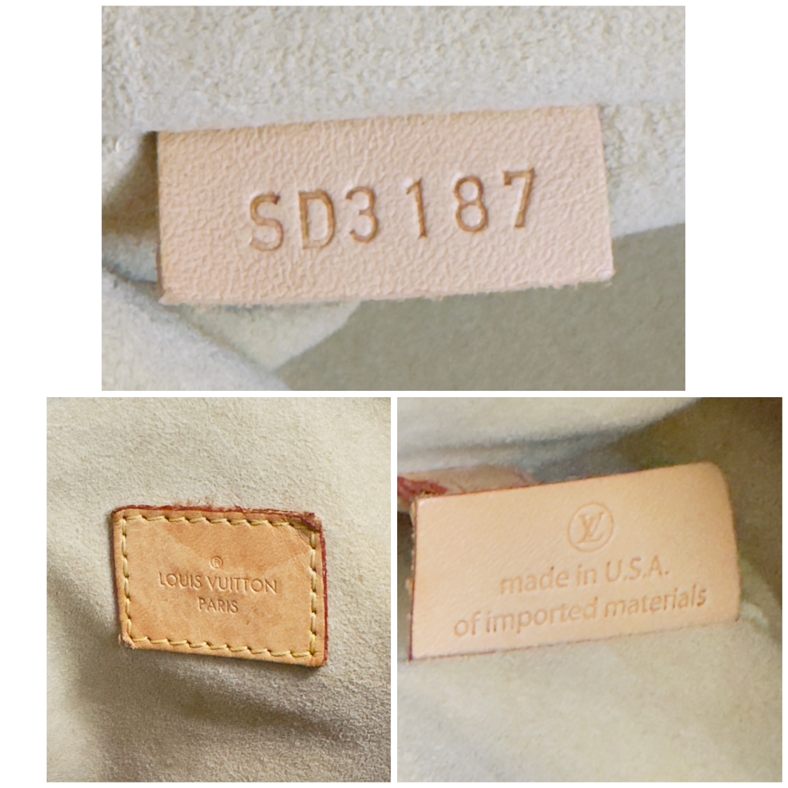 Authentic Louis Vuitton Artsy mm Azure image indicator(4)