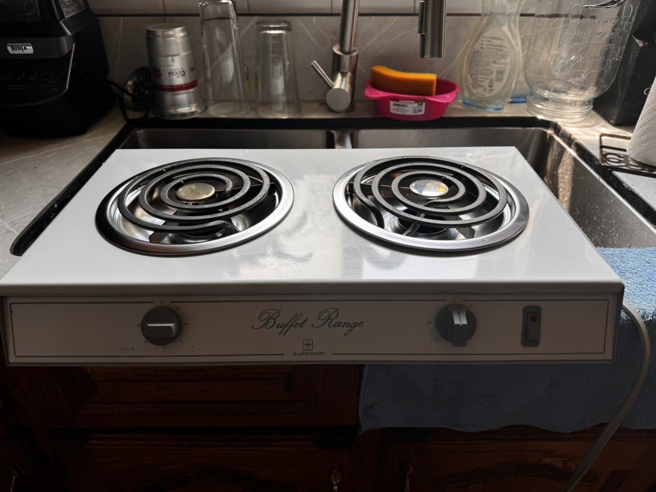 Vintage Buffet Range Superior Double Burner Hotplate thumbnail