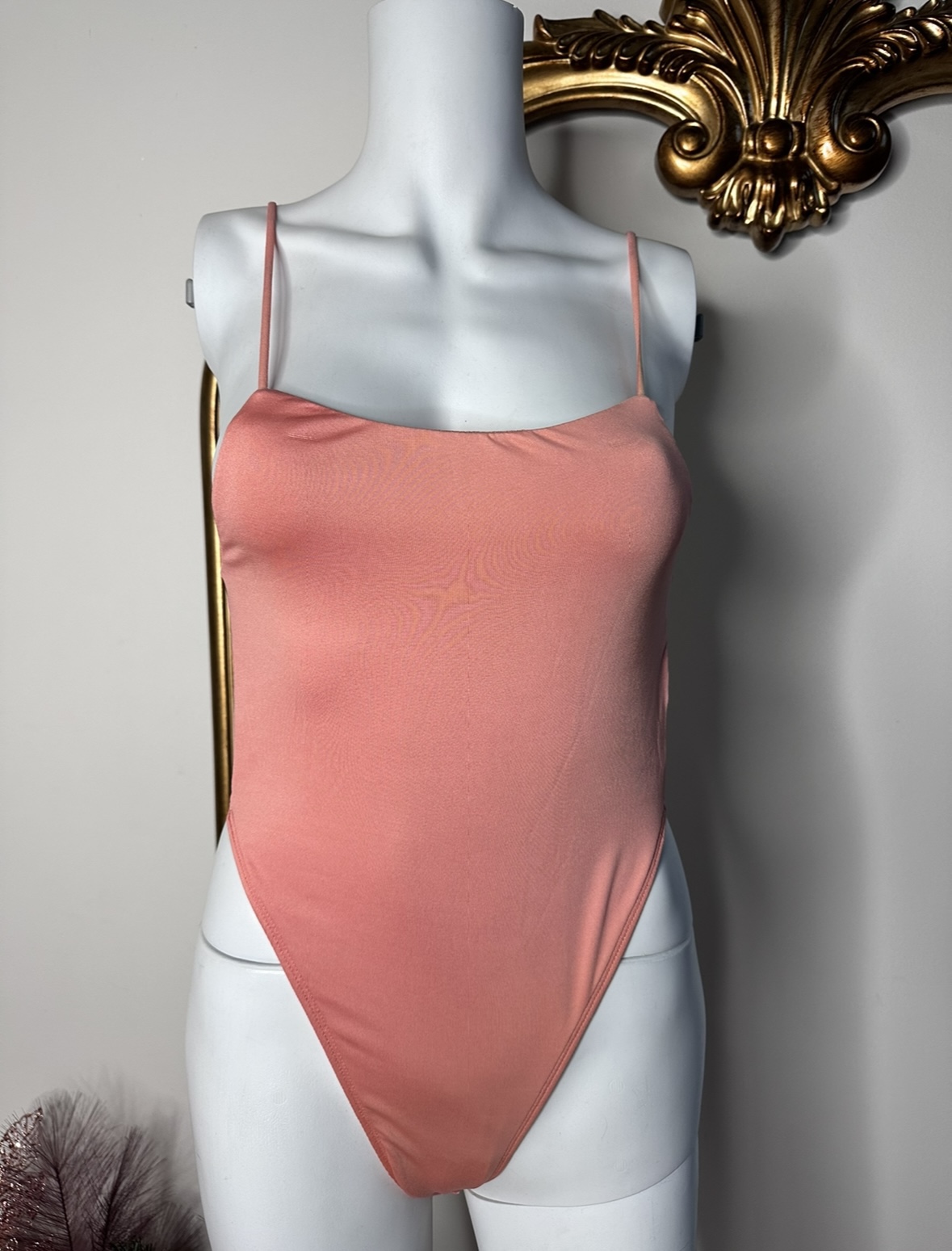 Coral bodysuit