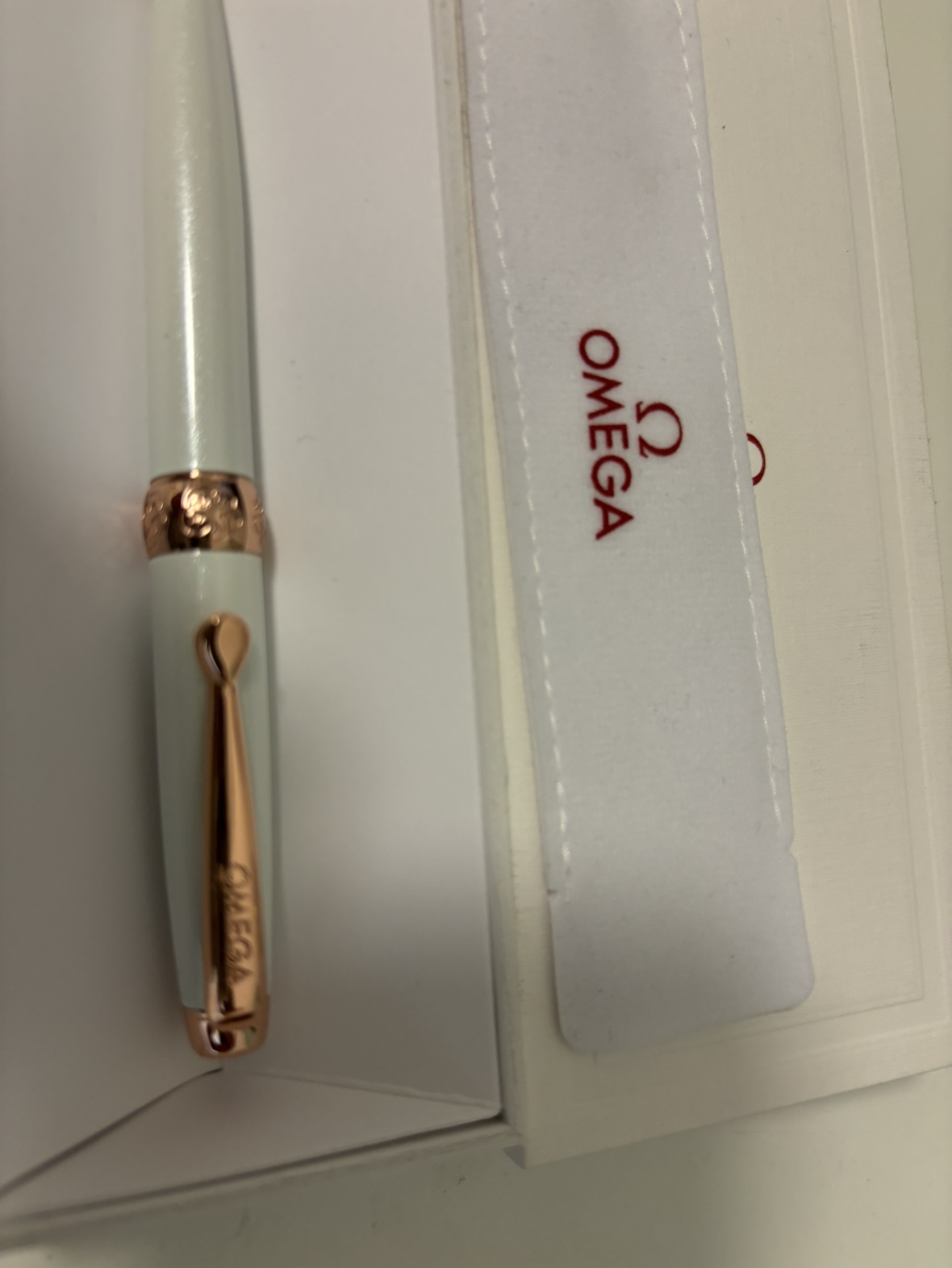 Omega luxury watch brand executive ballpoint pen image indicator(6)