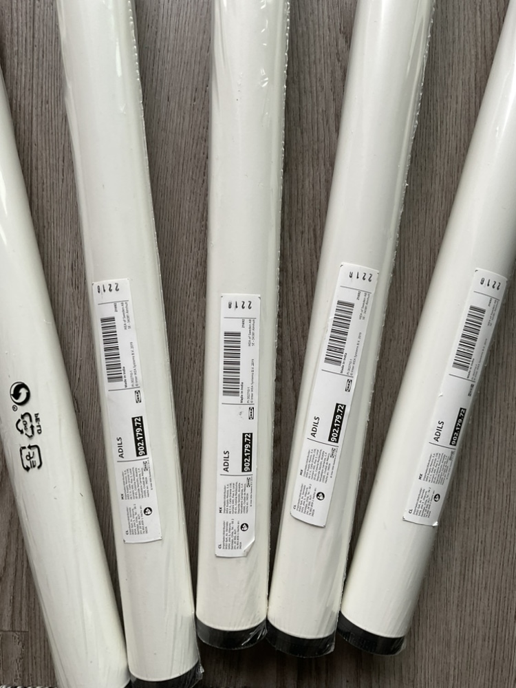 Ikea Adils Desk legs x6 - photo 2
