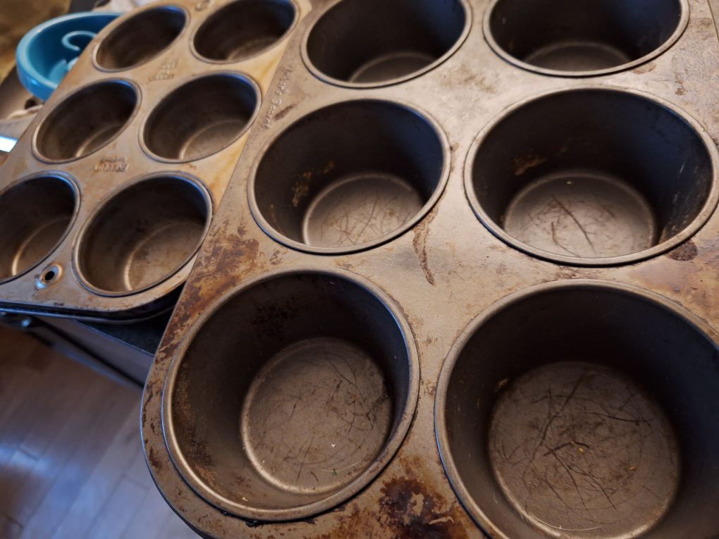 muffin tins #freecycle