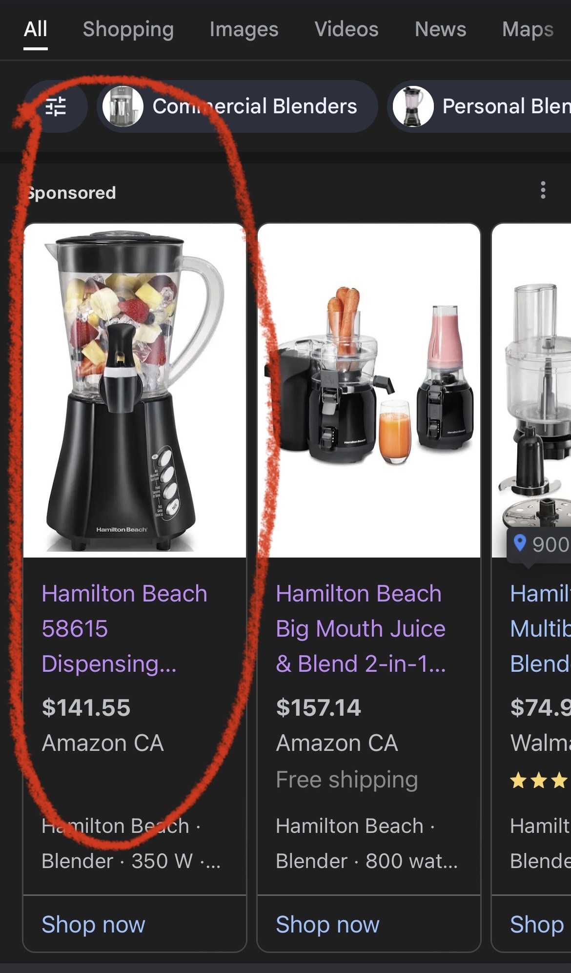 Hamilton Beach-Dispensing Blender image indicator(4)