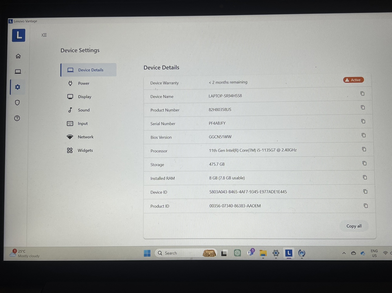 Lenovo Ideapad 3i 15.6" Touchscreen - i5,  In warranty - photo 3