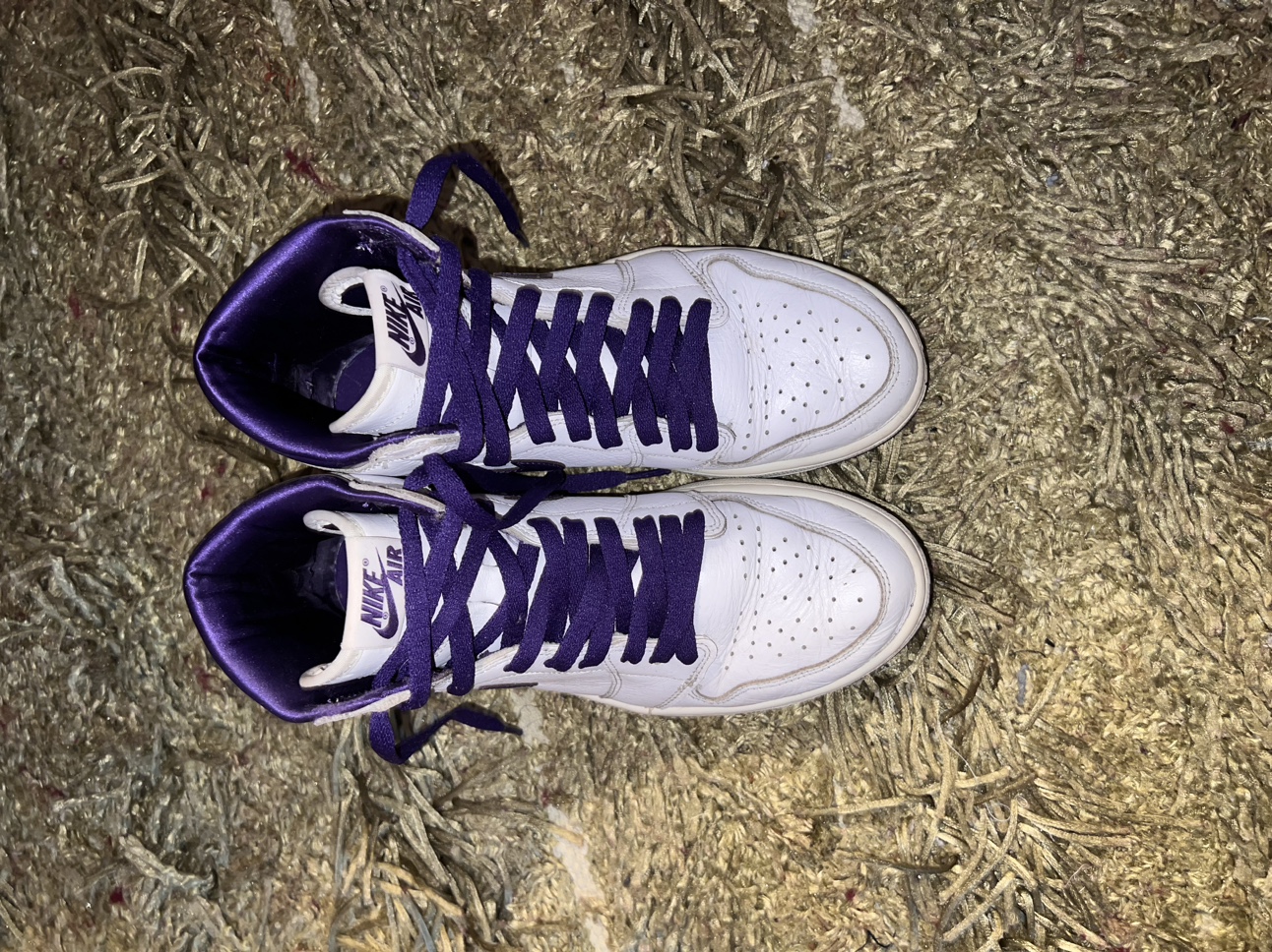 2021 Wmns Air Jordan 1 High OG 'Court Purple' - photo 3