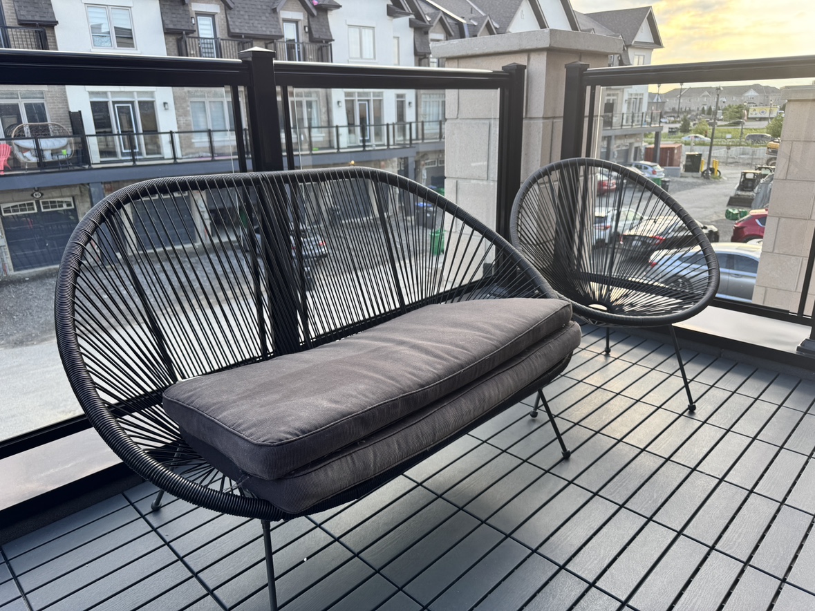 Outdoor Seating (love and single seat Set)