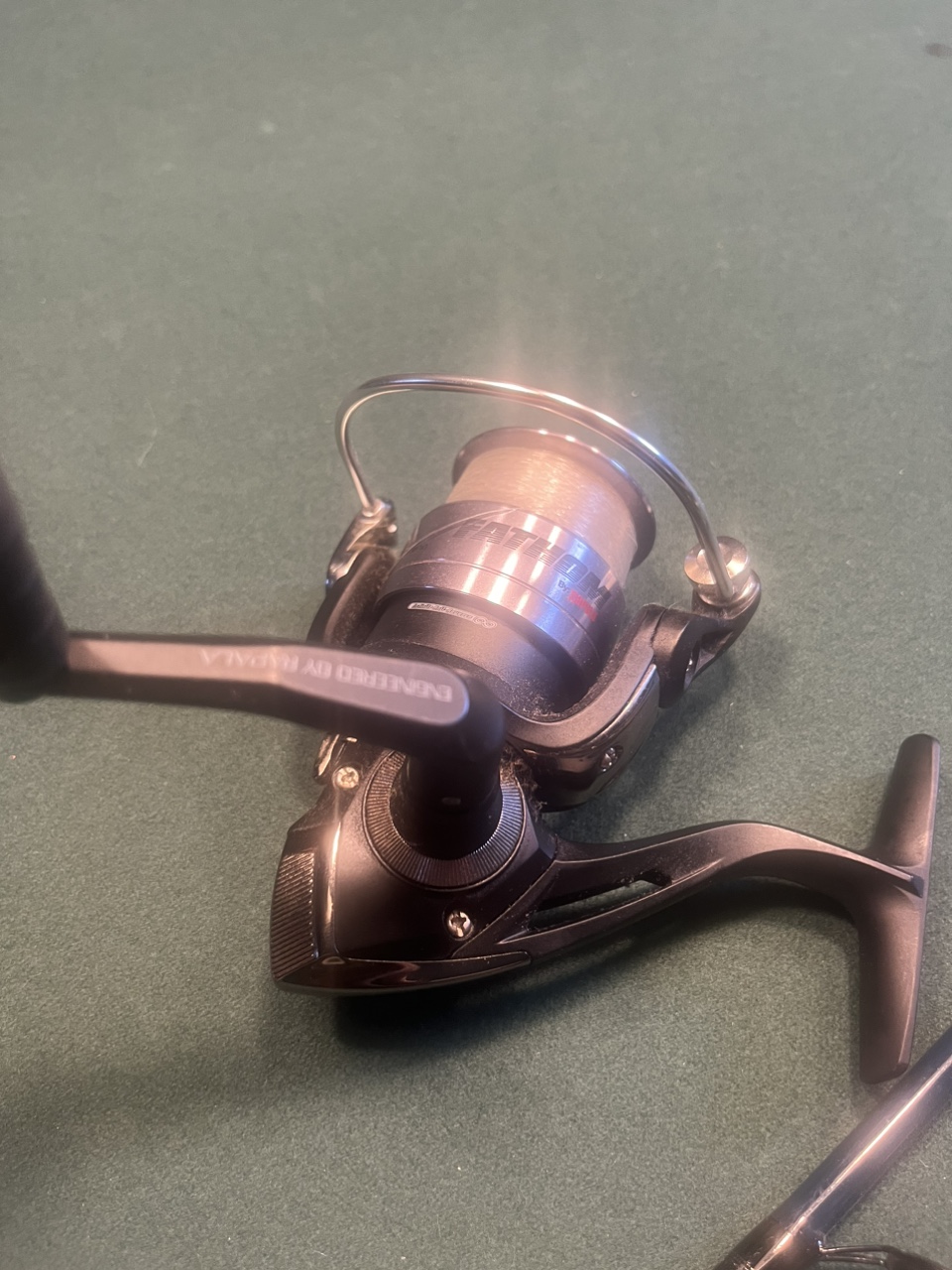 fishing bag and finshing rod