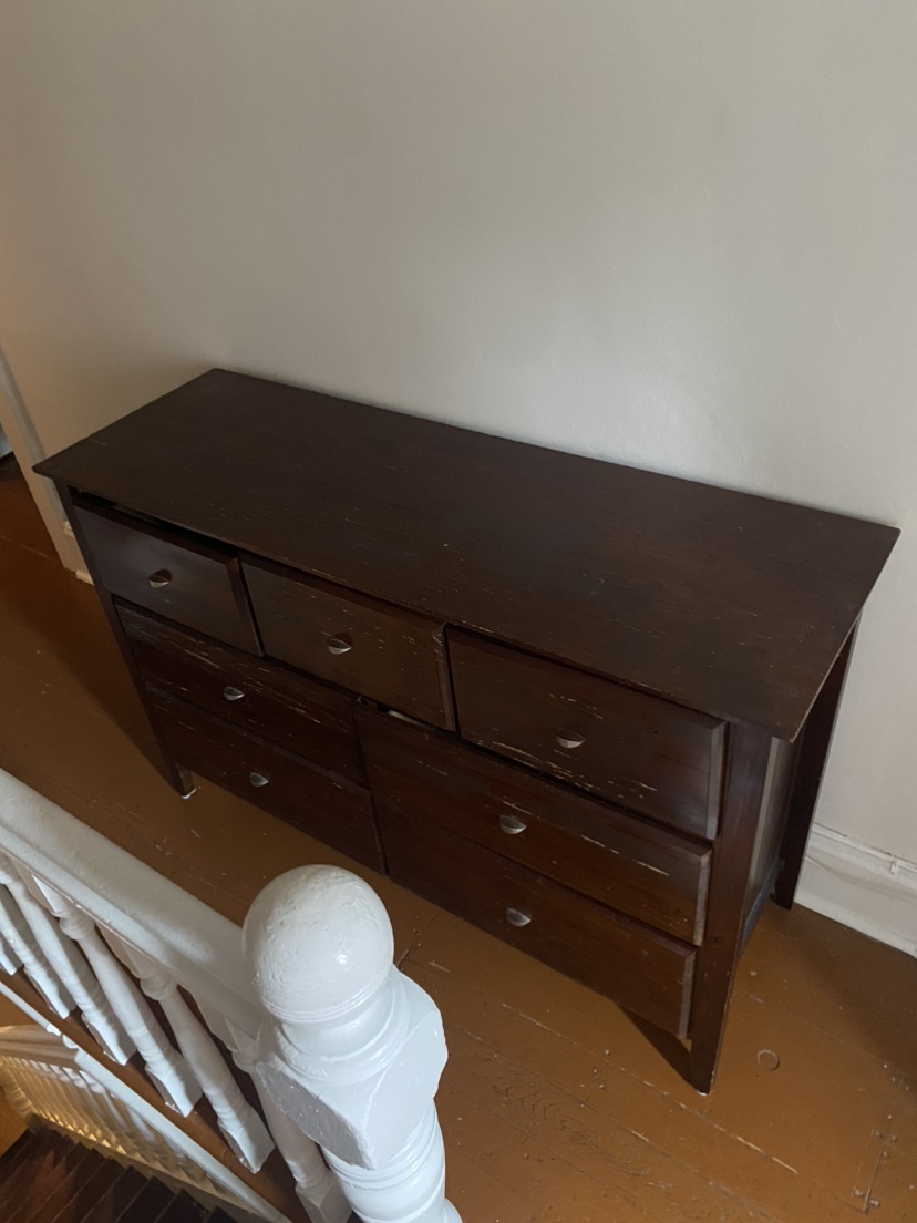 Brown Wood Dresser - photo 4