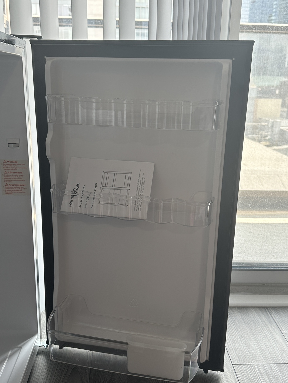 Hamilton Beach Compact Refrigerator - photo 2