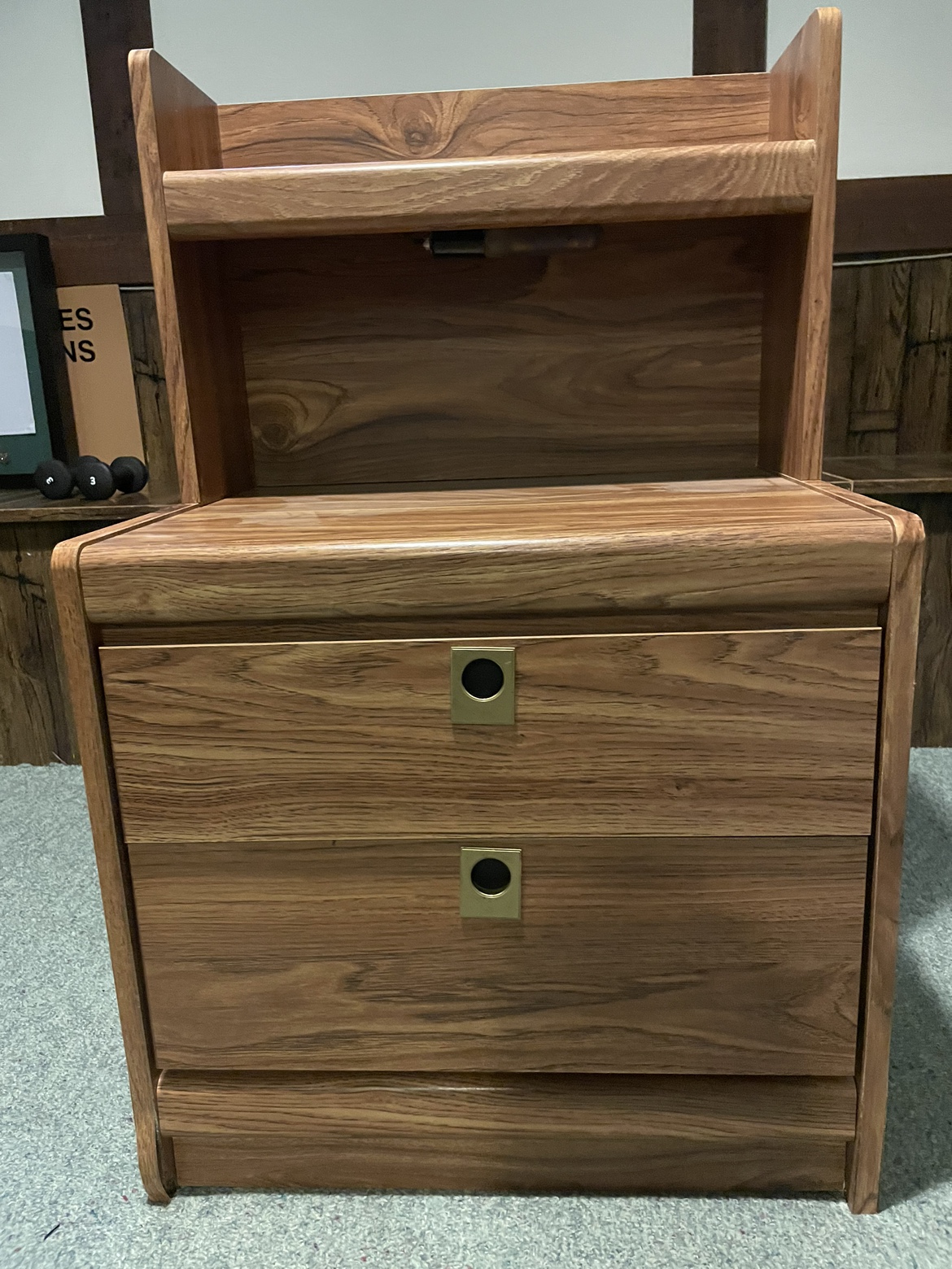 4 Piece - Wooden Dresser with mirror, dresser and 2 night tables - photo 4