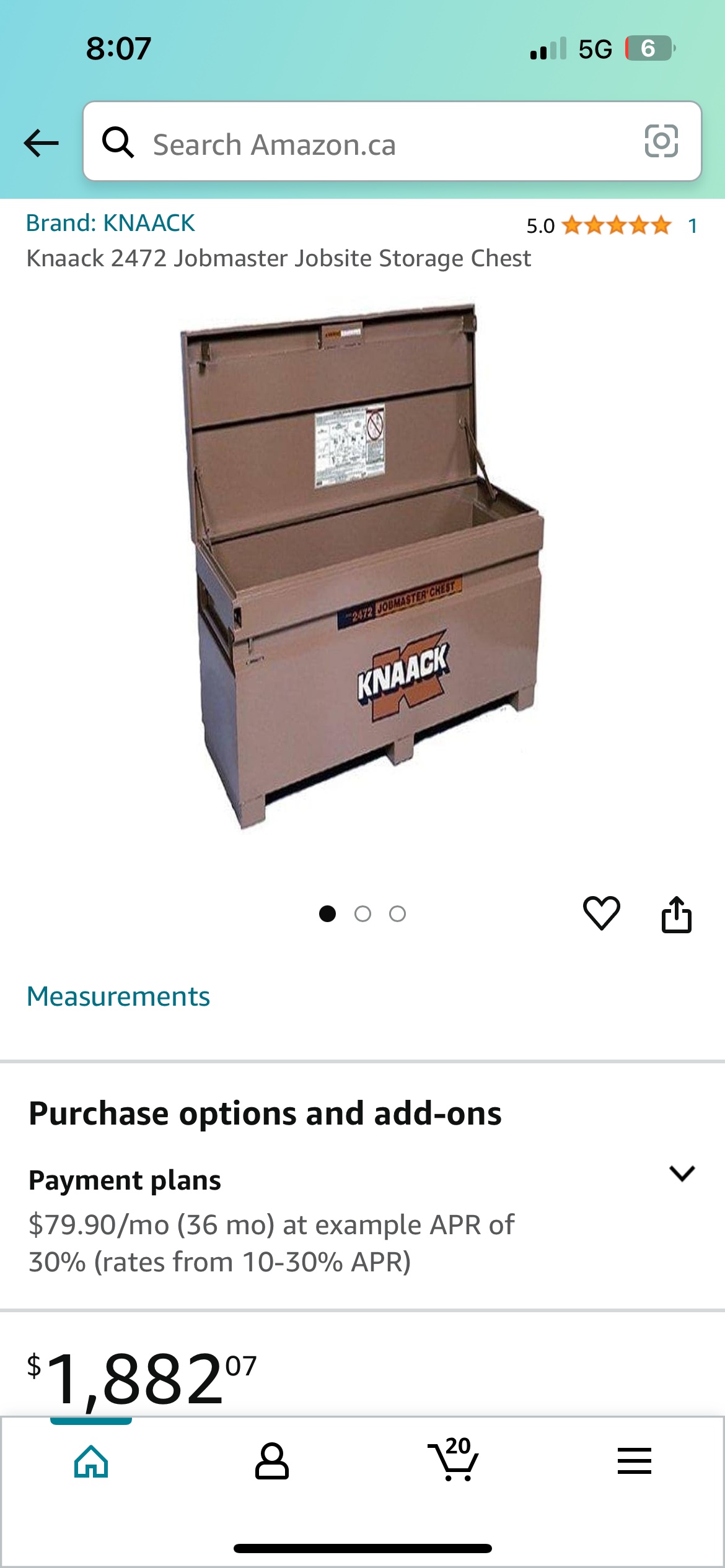 Knaack Jobmaster Box (2472) image indicator(2)