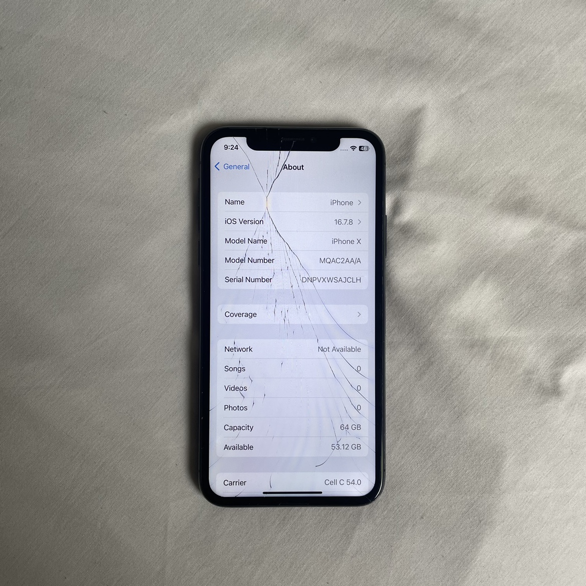 iPhone X Plus 64gb Cracked Screens⚽️ - photo 3
