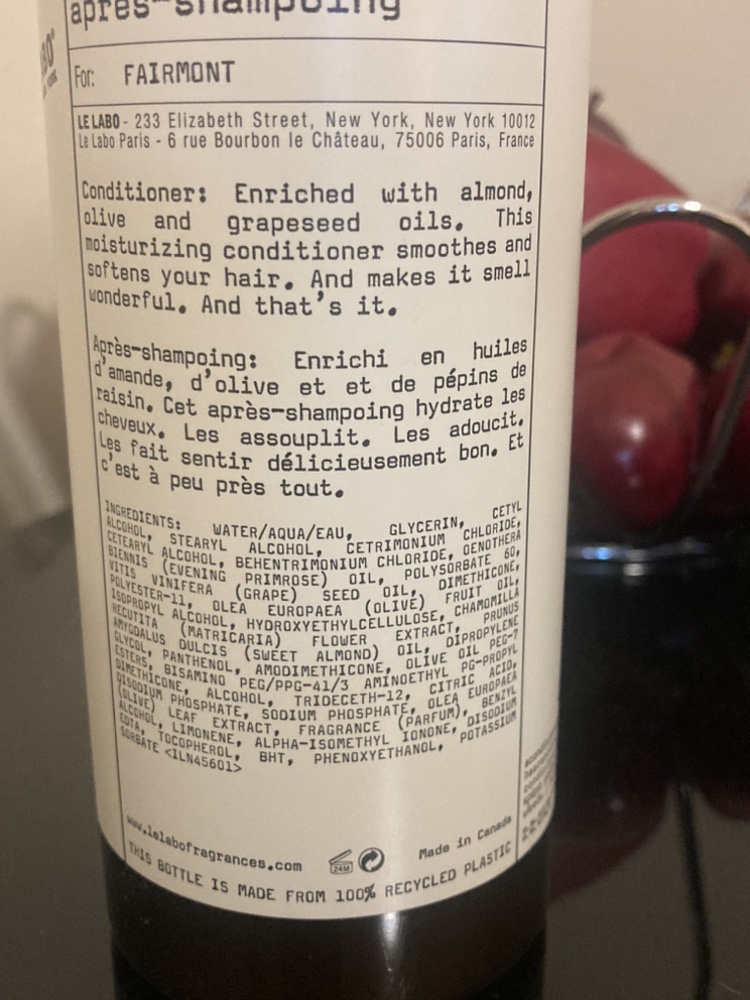 LOOK !!! Le Labo Rose 31 conditioner brand new jumbo size - photo 5