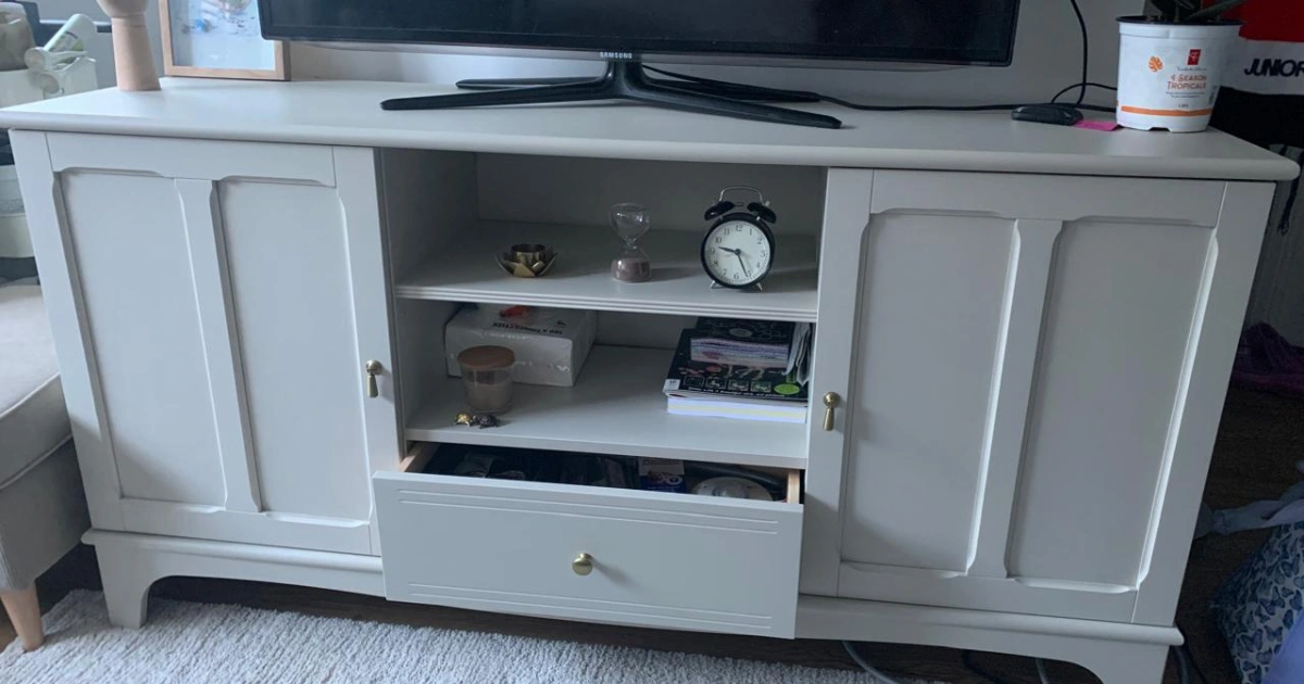 LOMMARP TV Bench FROM IKEA Karrot