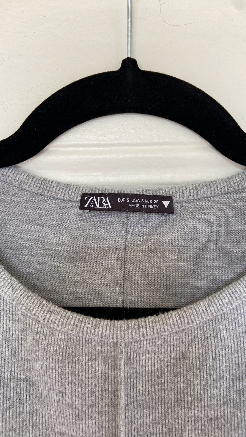 Grey T-shirt Mini Dress - photo 3