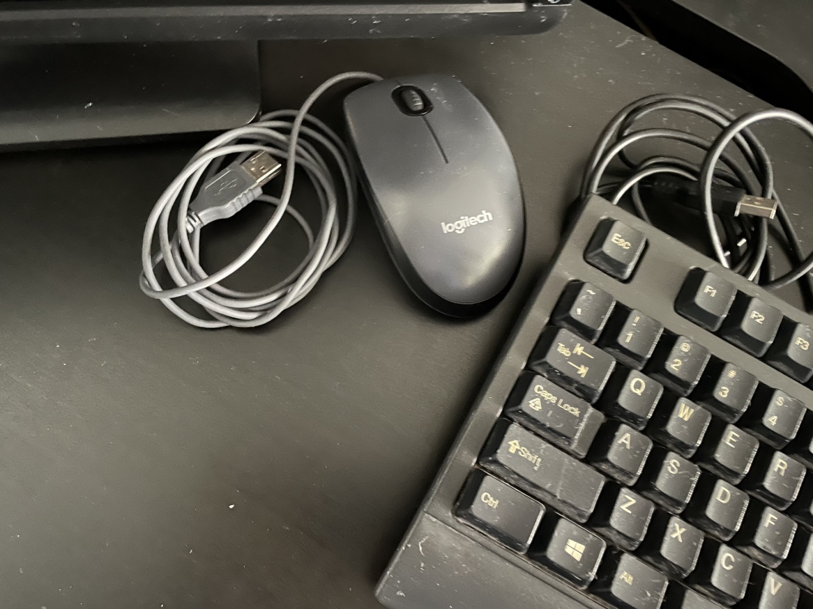 Computer Monitor, Keyboard and Mouse - photo 2