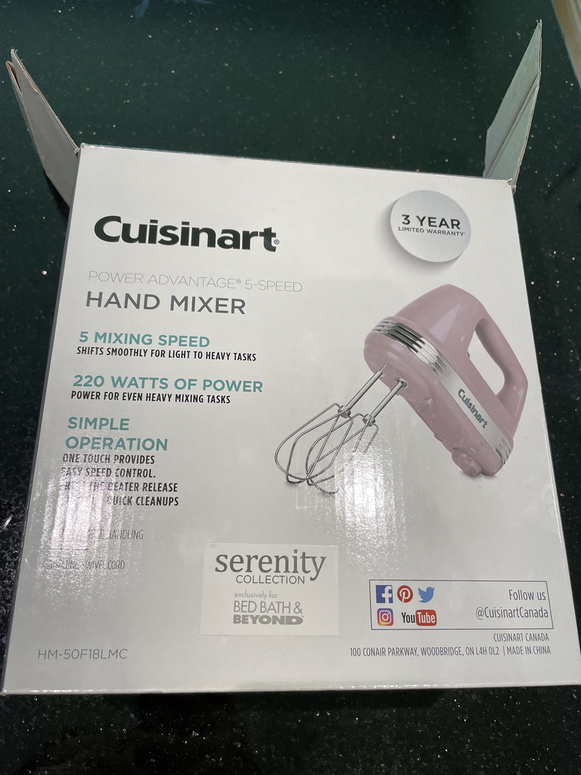Cuisinart Power Advantage 5-Speed Hand Mixer image indicator(4)