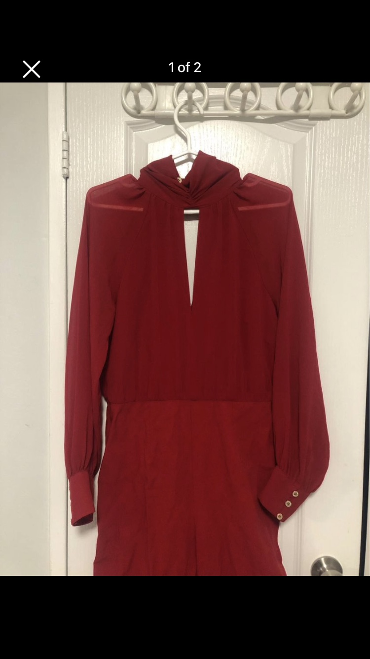 Marciano forget me not long sleeve jumpsuit thumbnail