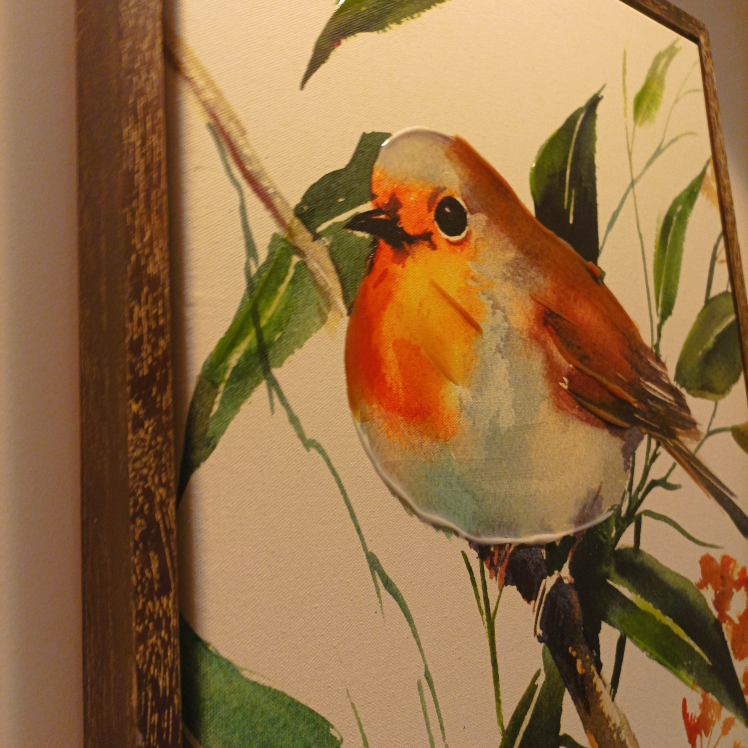 Printer on canvas image indicator(4)