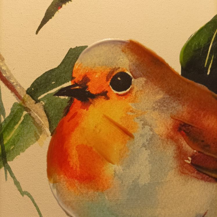 Printer on canvas image indicator(6)