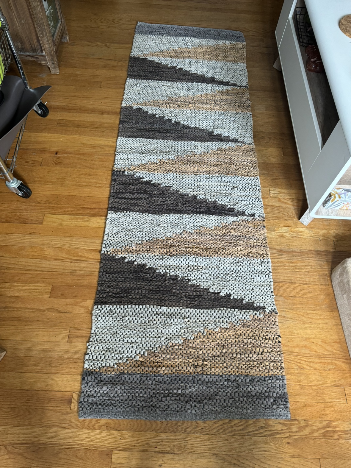 Leather Floor Rug, Never Used image indicator(3)