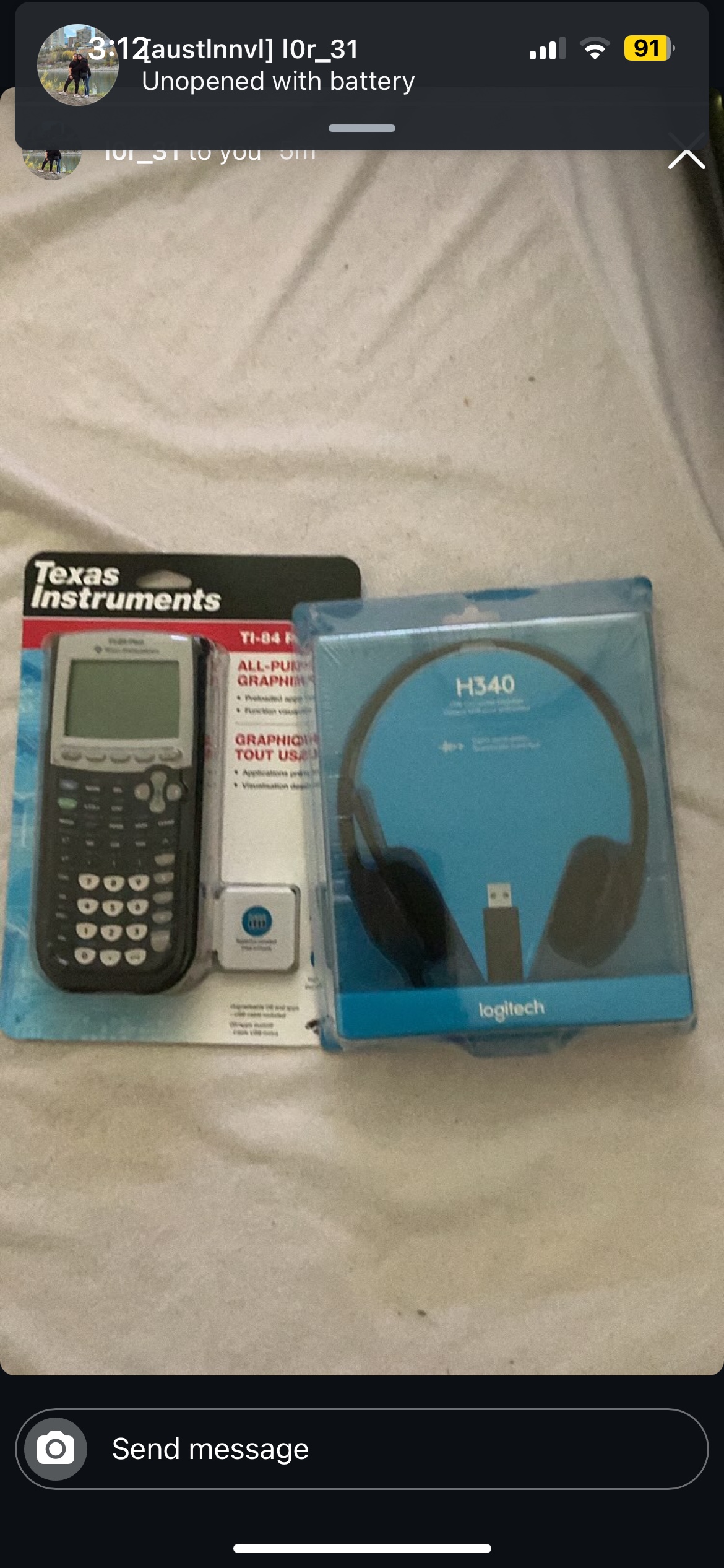 TI-84 Calculator - UNOPENED/UNUSED - photo 2