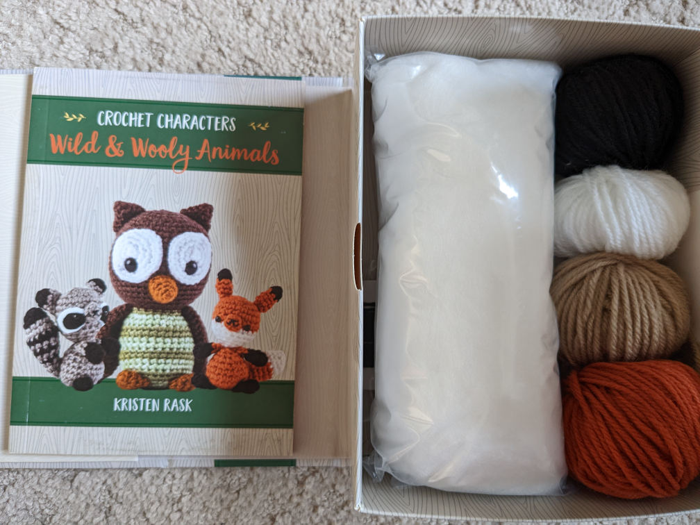NEW Woodland creature crochet kit image indicator(3)