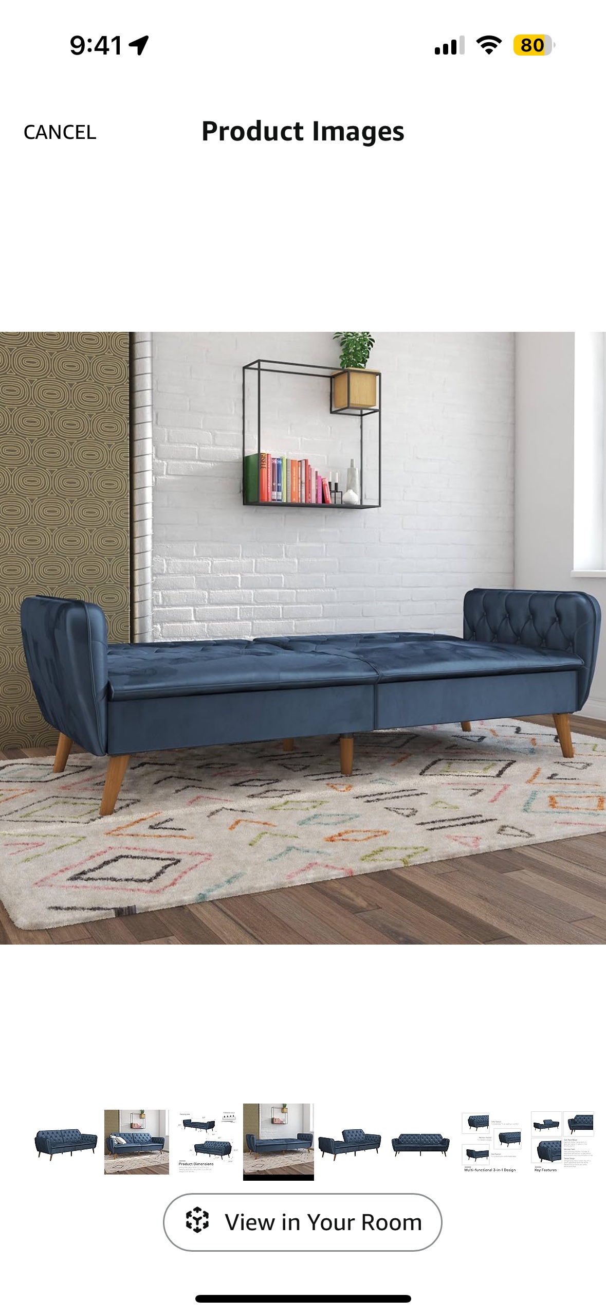Long sofa bed - photo 3
