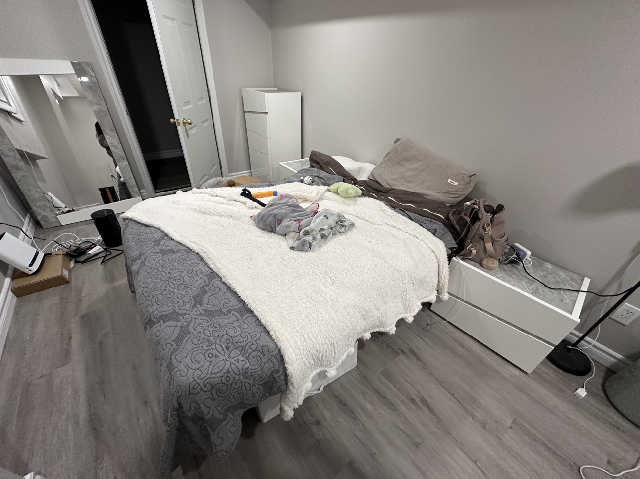 Full Size Mattress and Bed Frame