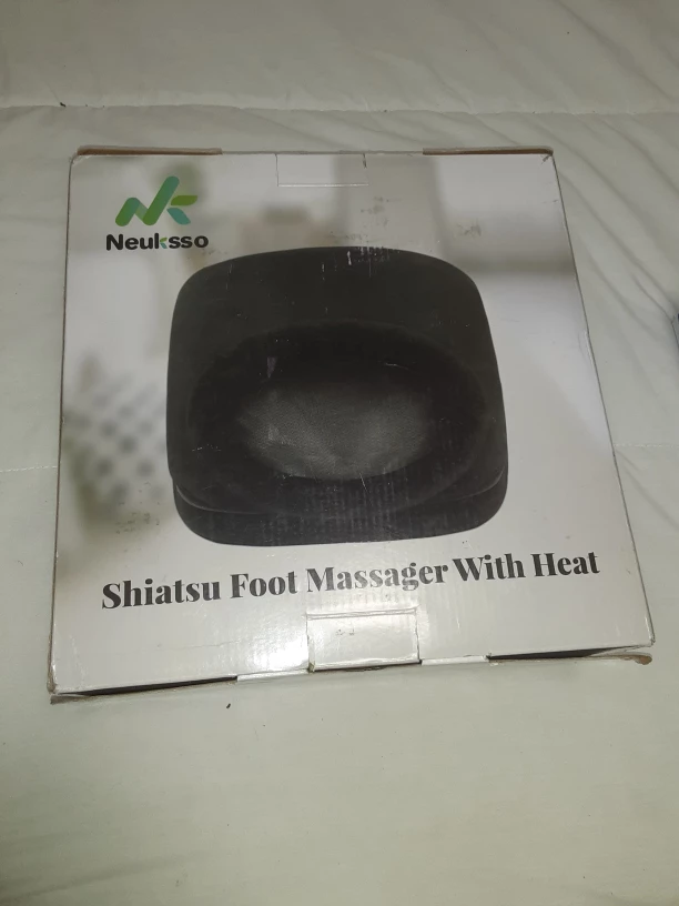 shiatsu 2 in 1 heated foot massager
