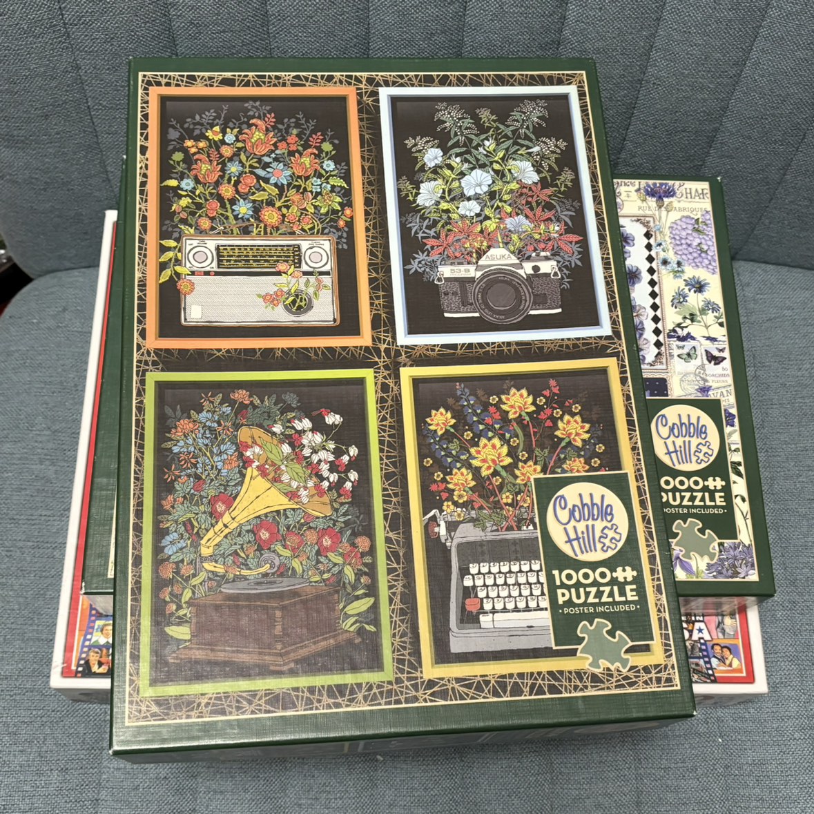 1000 piece puzzles - $10 each - photo 3