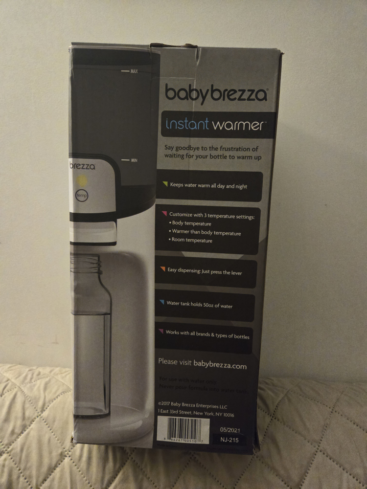Baby Brezza Instant Bottle Warmer - Brand New Unopened - photo 3