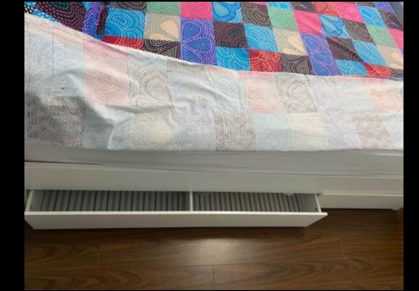 Ikea Hemnes Bed and Mattress with Storage - photo 5