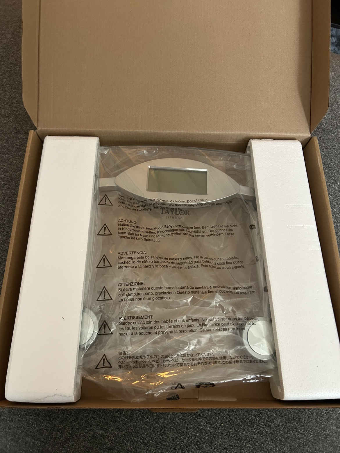 Body weight scale image indicator(2)