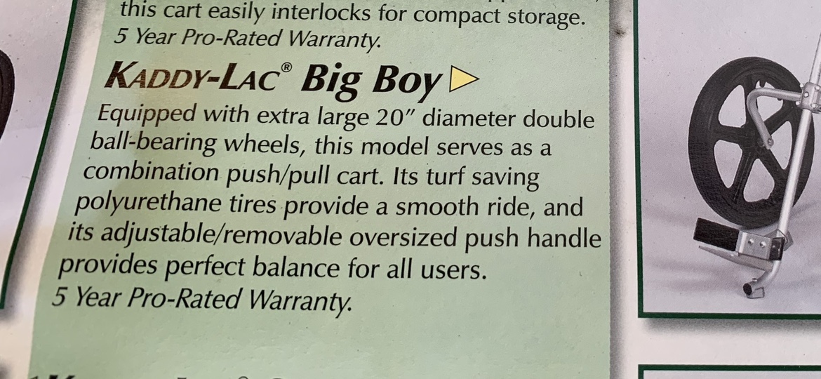 KADDY-LAC BIG BOY GOLF CARTS - photo 4