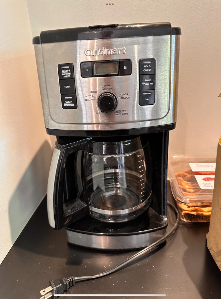 Cusinart Coffee Machine and filters