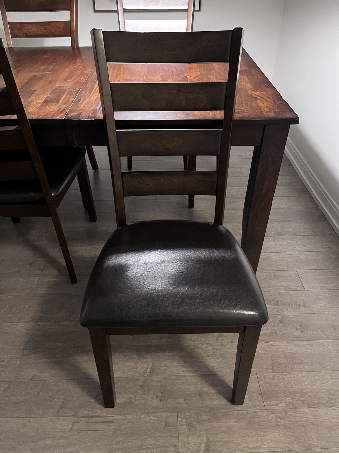 Dining Table with Chairs(Extendible) - photo 2