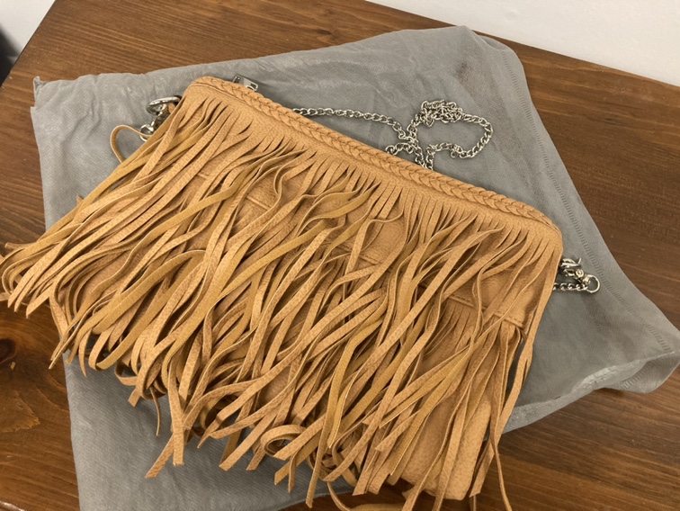 Plenty Shoulder Purse with Fringe