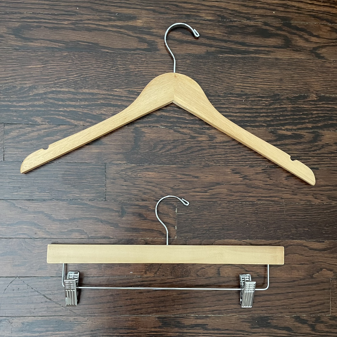 Wood hanger 10pcs - $5
