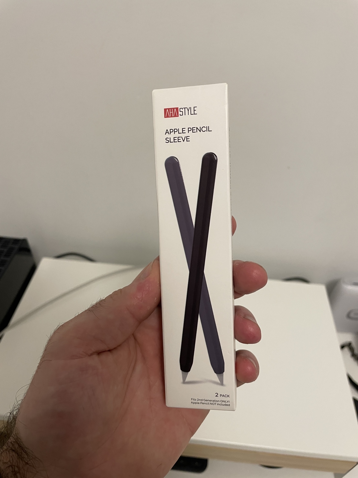 Silicone Apple Pencil Case - 2 Pack