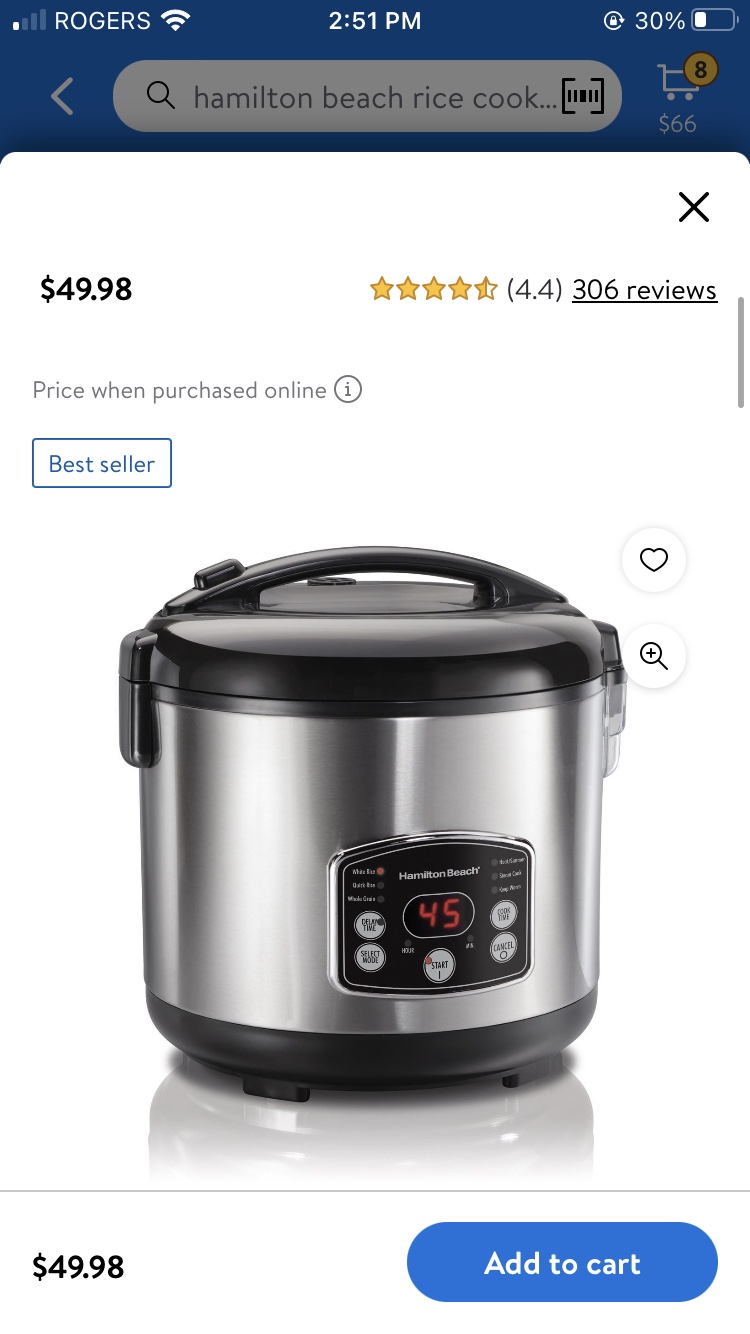 Hamilton Beach Rice cooker - photo 5
