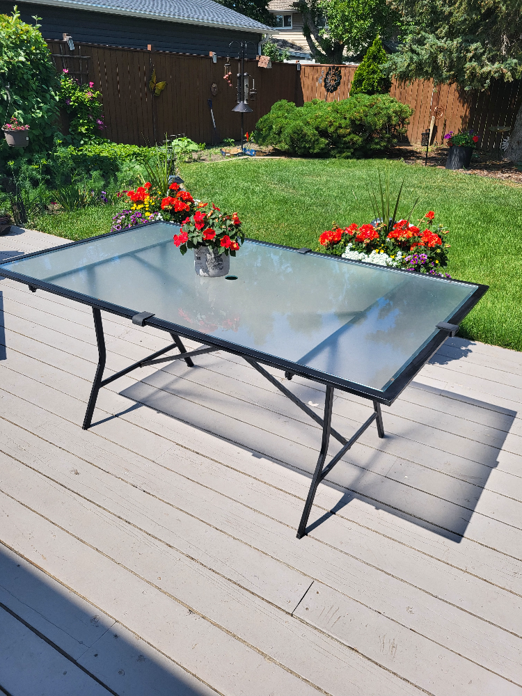 38" x 66" Patio Table