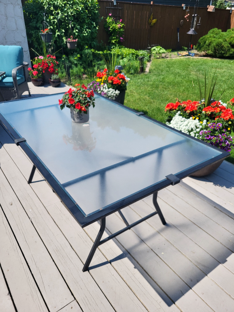 38" x 66" Patio Table - photo 2